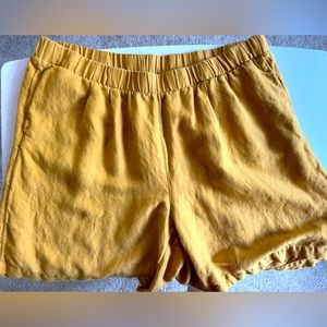 J Jill linen blend shorts